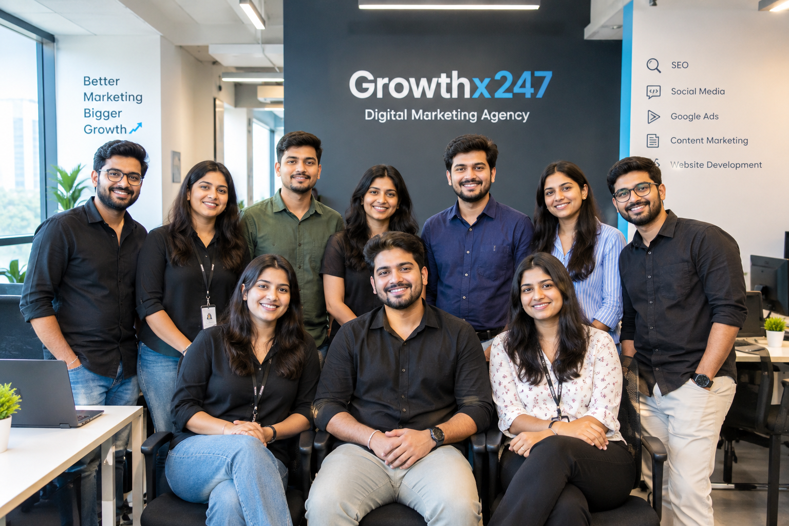 Growthx247 digital marketing team